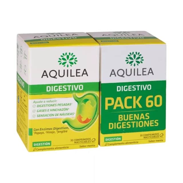 Aquilea Digestivo 2x30 comprimidos masticables