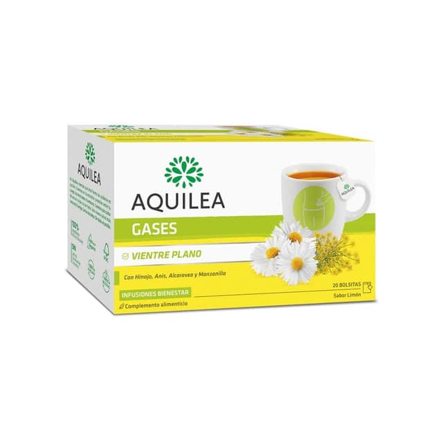 Aquilea Gases Infusión 20 Filtros 1,2 g