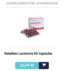 comprar natalben lactancia farmacias.com