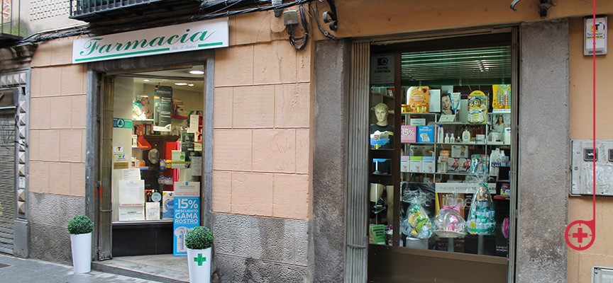 Fachada de la Farmacia Mateos