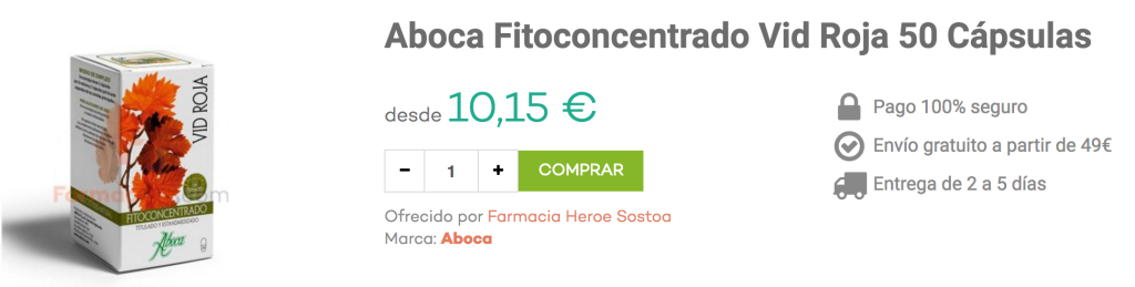 aboca vid roja farmacias.com