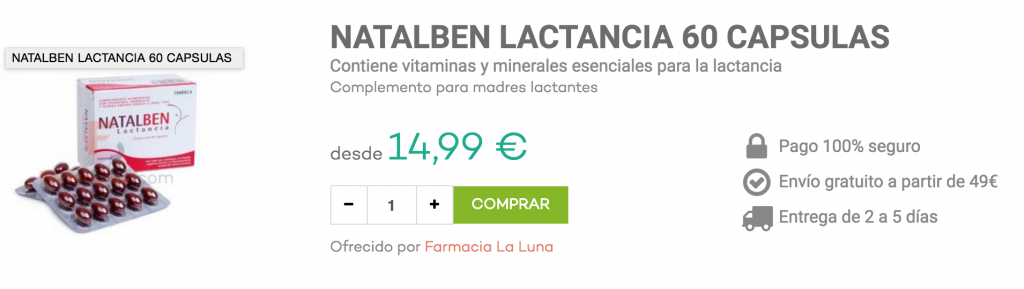 natalben lactancia farmacias.com