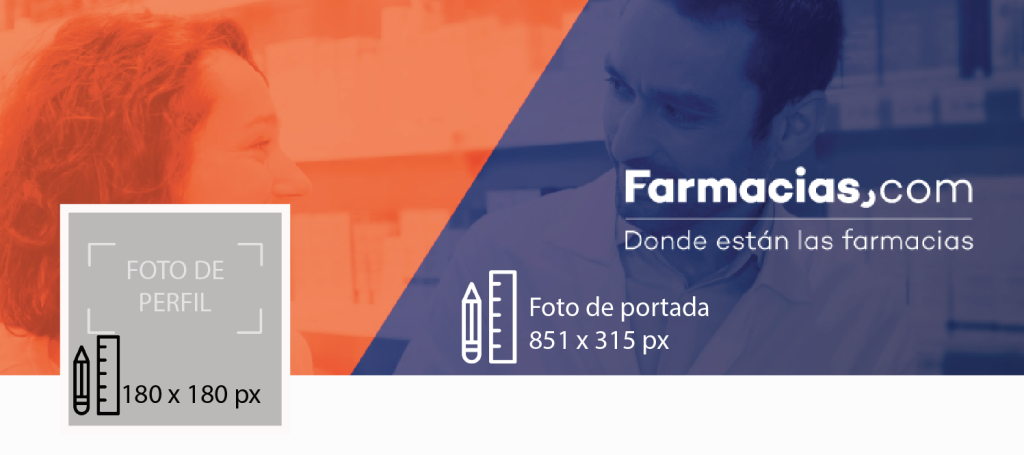 tamaño portada facebook Farmacias.com